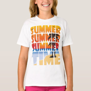 T-shirt Été Été Été Heure D'Été !