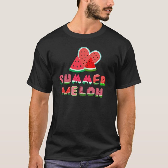 T-shirt Eté Melon Watermelon (Devant)