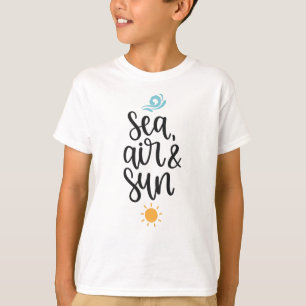 T-SHIRT ETÉ MER AIR SOLEIL