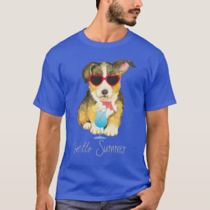 T-shirt Été Pembroke Welsh Corgi