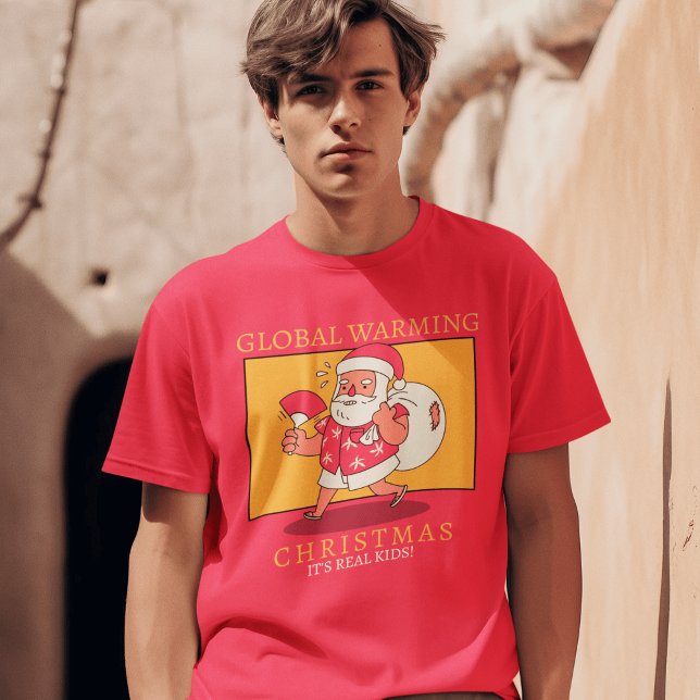 T-shirt Été Père Noël Diffusion Cool Conseils pour le Réch (Créateur téléchargé)