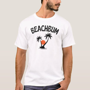 T-shirt été plage de Beachbum