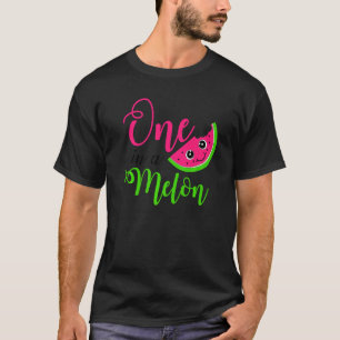 T-shirt Été Un Dans Un Melon Garçons Filles Pastèque Cool