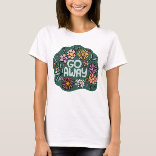 T-shirt ÉTEINDRE Funny Floral mignon Daisy Daisy Dessin À 