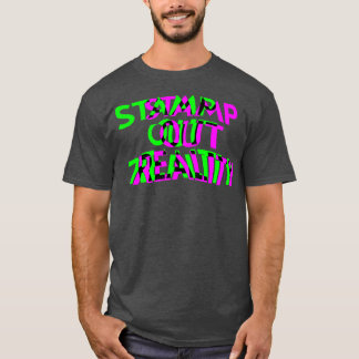 T-shirt Éteindre la réalité dans les années 60 protestatio