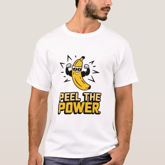 T-shirt Éteins le pouvoir (Devant)