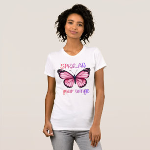 T-shirt Étendez vos ailes – Papillon Inspirant