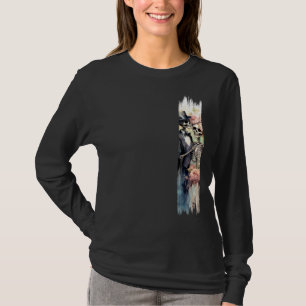 T-shirt Eternal Love Skeletons Brushstroke Paint