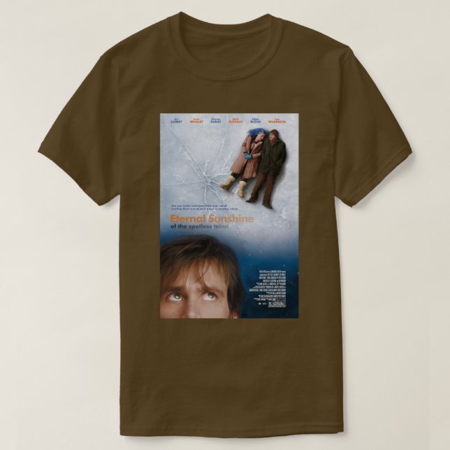 T-shirt Eternal Sunshine of the Spotless Mind Movie Poster (Design devant)