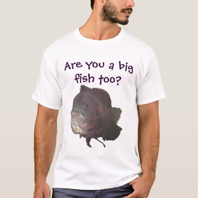 T-shirt Êtes-vous de grands poissons aussi ? (Devant)