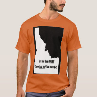 T-shirt Etes-vous de l'Idaho