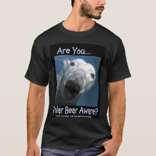 T-SHIRT ÊTES VOUS OURS BLANC AVERTI