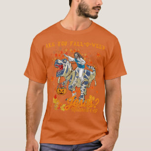 T-shirt Êtes-Vous Tombé O Ween Jésus Matthieu 4 19 Hallowe