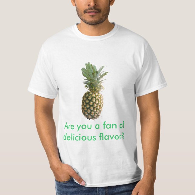 T-shirt Êtes-vous un fan de saveur délicieuse ? (Devant)
