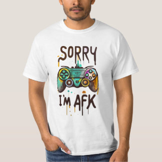T-shirt Ethereal AFK - Sticks de jeu unique pour les vrais