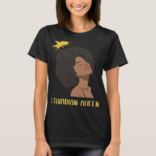 T-shirt Ethiopie Ethiopiennes Drapeau Fière Amour Princess