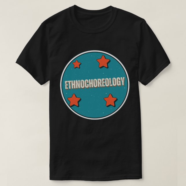 T-shirt Ethnochorologie (Design devant)