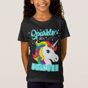 T-Shirt Étincelle d'étoiles comme un arc-en-ciel de