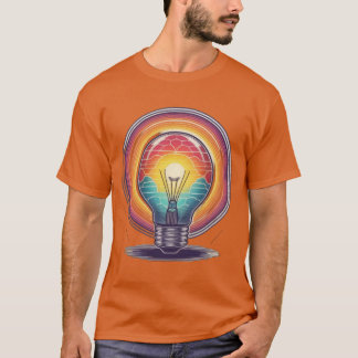 T-shirt Étincelle lumineuse d'inspiration