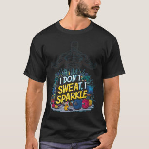 T-shirt Étincelle Votre Voyage De Fitness