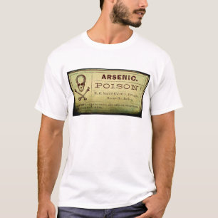 T-shirt Étiquette Arsenic désorganisé