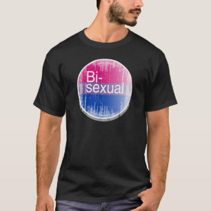 T-shirt Étiquette bisexuel distressed.png