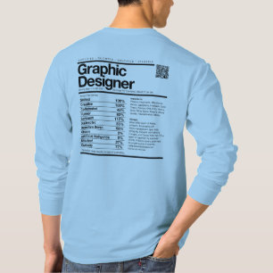 T-shirt Étiquette concepteur