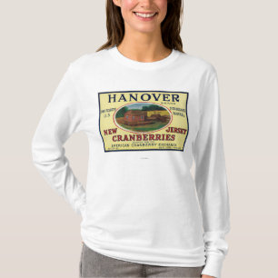 T-shirt Étiquette de canneberge de marque de Hannovre