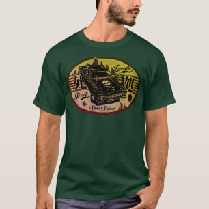 T-shirt Étiquette de l'école à vitesse de mort