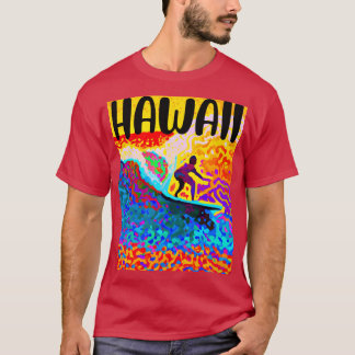 T-SHIRT ÉTIQUETTE DE SURF HAWAÏENNE VINTAGE 7