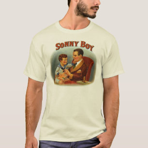 T-shirt Étiquette du cigare de Sonny Boy