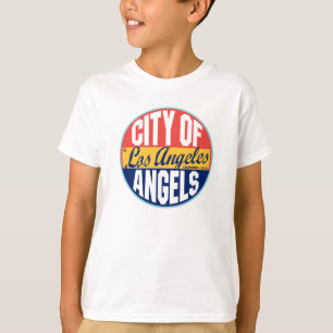 T-shirt Étiquette vintage de Los Angeles
