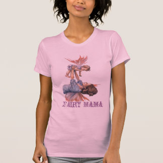 T-shirt Étirant ses ailes - maman féerique Shirt