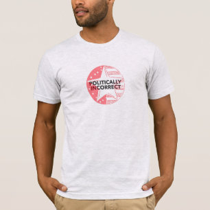 T-shirt Étoile américaine politiquement incorrecte