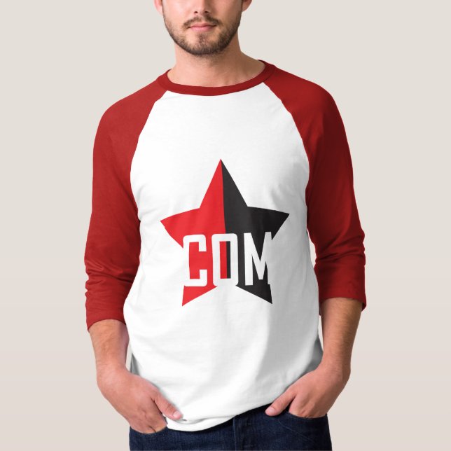 T-shirt Étoile Anarcho-Communiste (Devant)
