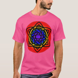 T-shirt Étoile arc-en-ciel celtique entrelacée