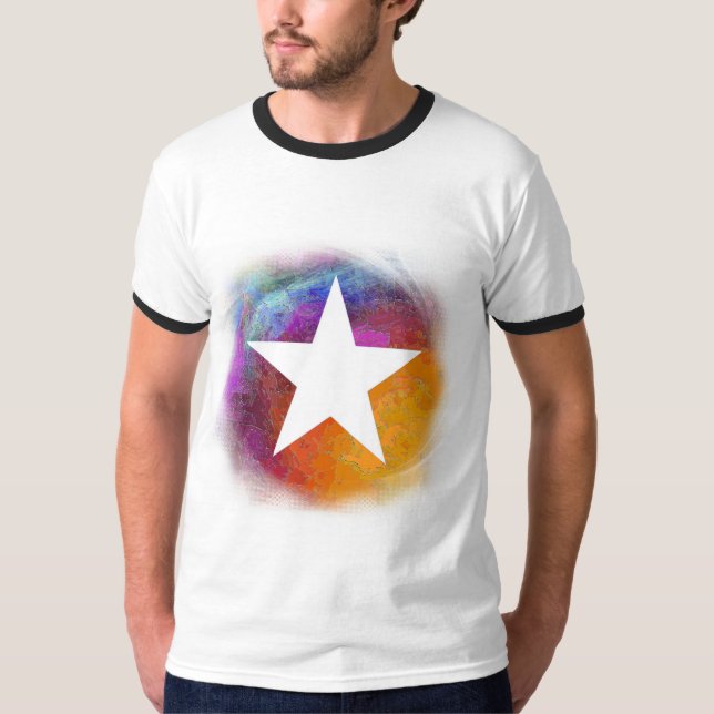 T-shirt Étoile blanche (Devant)