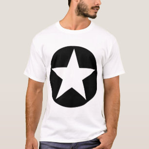 T-shirt Étoile cerclée - Noir