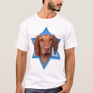 T-shirt Étoile de David de Hanoukka - Vizsla - Reagan