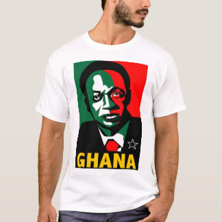 T-SHIRT ÉTOILE DE NOIR DE KWAME NKRUMAH-