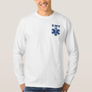 T-shirt Étoile d'EMT et de SME des chemises de la vie