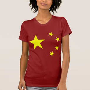 T-shirt Étoile du drapeau chinois