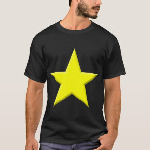 T-shirt Étoile - jaune