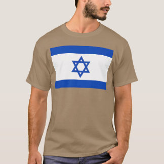T-shirt Étoile juive de David Israël rétro