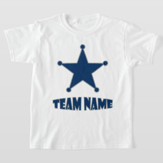T-shirt Étoile personnalisée personnalisée personnalisée