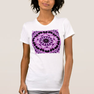T-shirt Étoile rose de glowstick