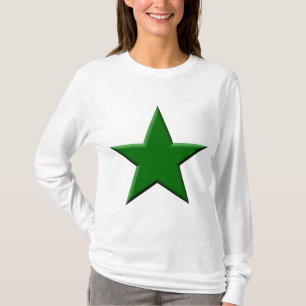 T-shirt Étoile - Vert foncé