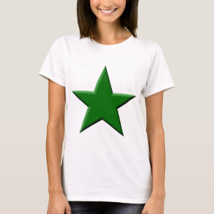 T-shirt Étoile - Vert foncé