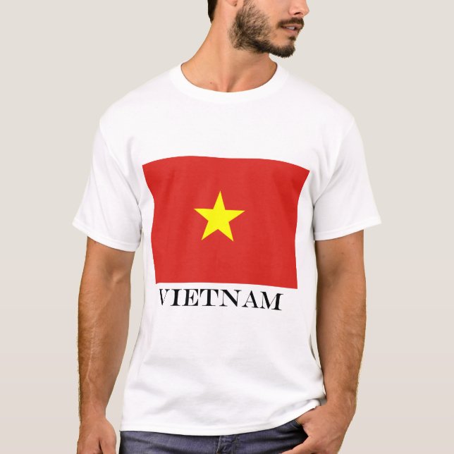 T-shirt étoile vietnamienne (Devant)