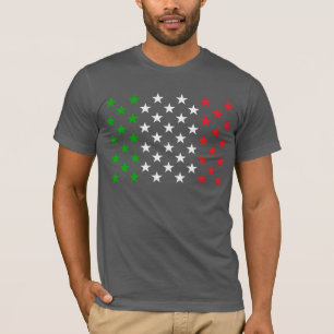 T-shirt Étoiles américaines du Drapeau Saveur italienne